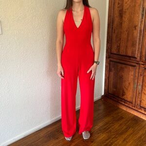 Sleeveless Jumpsuit with full pant